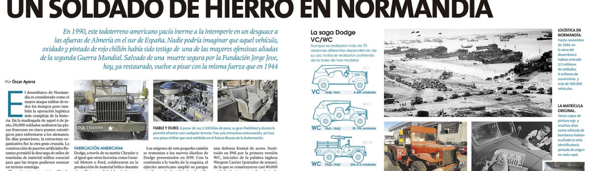 Dodge de Normandía “Un soldado de hierro en Normandía”